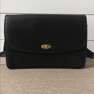 Black Madison Vintage Coach Purse